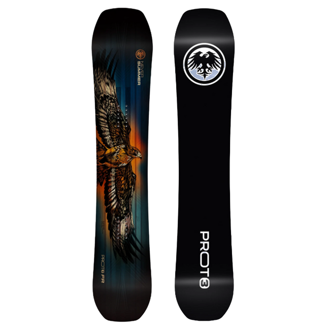 Never Summer Proto T3 FR Snowboard 2627 Dark Blue Orange 165 Wide