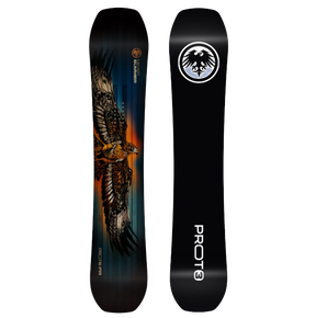Never Summer Proto T3 FR Snowboard 2627 Dark Blue Orange 156