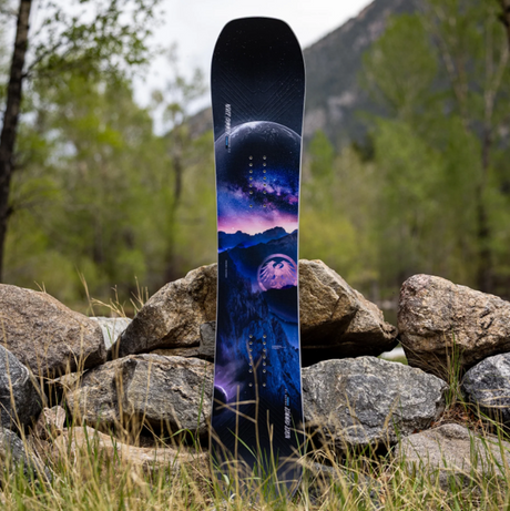 Never Summer Proto Type 3 Womens Snowboard 2027 Black Purple 145