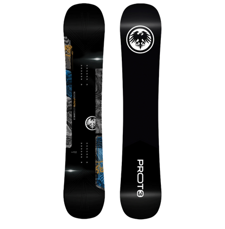 Never Summer Proto T3 Ultra Snowboard 2027 Black 154