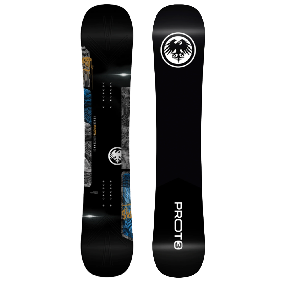 Never Summer Proto T3 Ultra Snowboard 2627 Black 157