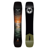 Never Summer Nokhu Snowboard 2627 Black Orange 152