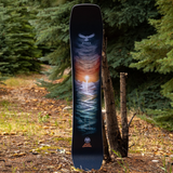 Never Summer Nokhu Snowboard 2627 Black Orange 155