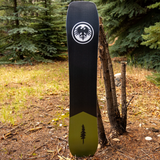 Never Summer Nokhu Snowboard 2627 Black Orange 155