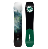 Never Summer Cirrus Womens Snowboard 2627 Black White Green 145