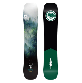 Never Summer Cirrus Womens Snowboard 2627 Black White Green 145