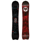 Never Summer VTwin Snowboard 2627 Black Red 159 Wide