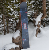 Never Summer VTwin Snowboard 2627 Black Red 159 Wide