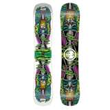Never Summer Llama Snowboard 2627 White Purple Green 156