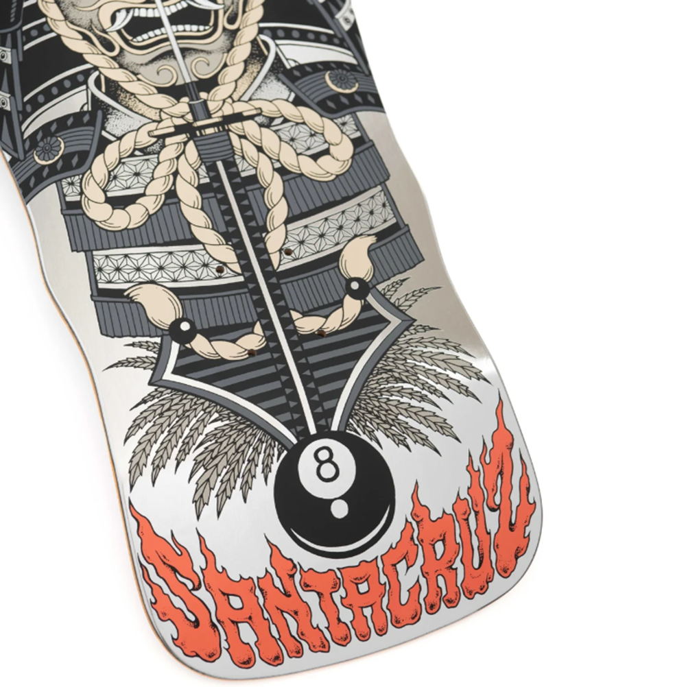 Santa Cruz Winkowski Samurai VX Skateboard Deck Silver 10.35x15WB