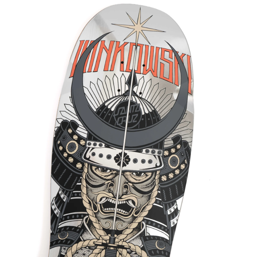 Santa Cruz Winkowski Samurai VX Skateboard Deck Silver 10.35x15WB