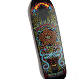 Santa Cruz Dressen Rose Crew Five Skateboard Deck Blue Yellow 9.3x14.5WB