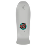 Santa Cruz  Roskopp Five Reissue Skateboard Deck Silver Blue 10.2x15.4WB