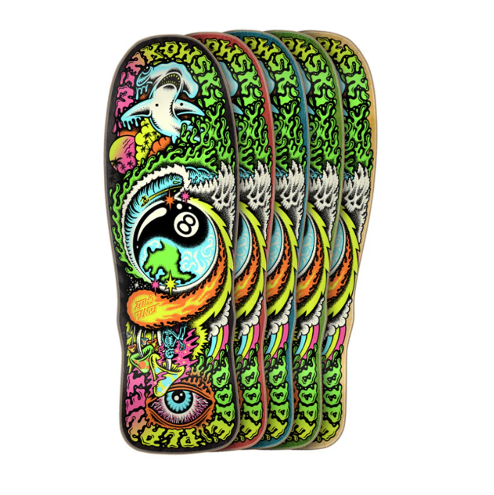 Santa Cruz Winkowski Dope Planet Skateboard Deck MultiColor 8.75x12.5WB