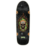 Creature Bonehead Webbed Team Skateboard Deck Black Orange Green 9x14WB