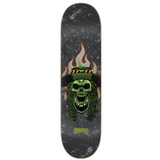 Creature Lockwood Bonehead Skateboard Deck Gray Green 8.25x14.3WB