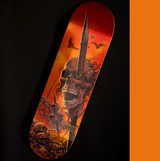 Creature Provost Wasted Pro Skateboard Deck Orange 8.75x14.4WB