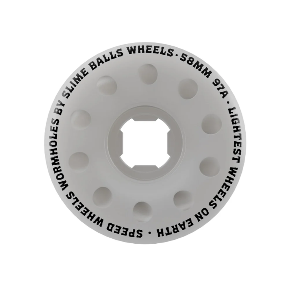 SlimeBalls Worm Holes Wheels Set White Galaxy 58/97a