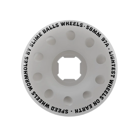 SlimeBalls Worm Holes Wheels Set White Galaxy 58/97a