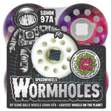 SlimeBalls Worm Holes Wheels Set White Galaxy 58/97a