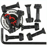 Ace Skateboard Hardware Black 1" Allen