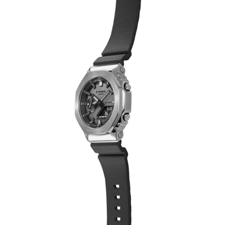 GShock GM2100-1ASW Watch Black Silver