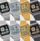 Casio A130WE-7A Watch Silver