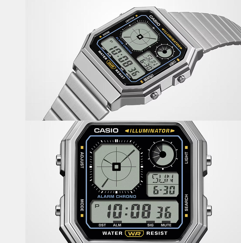 Casio A130WE-7A Watch Silver