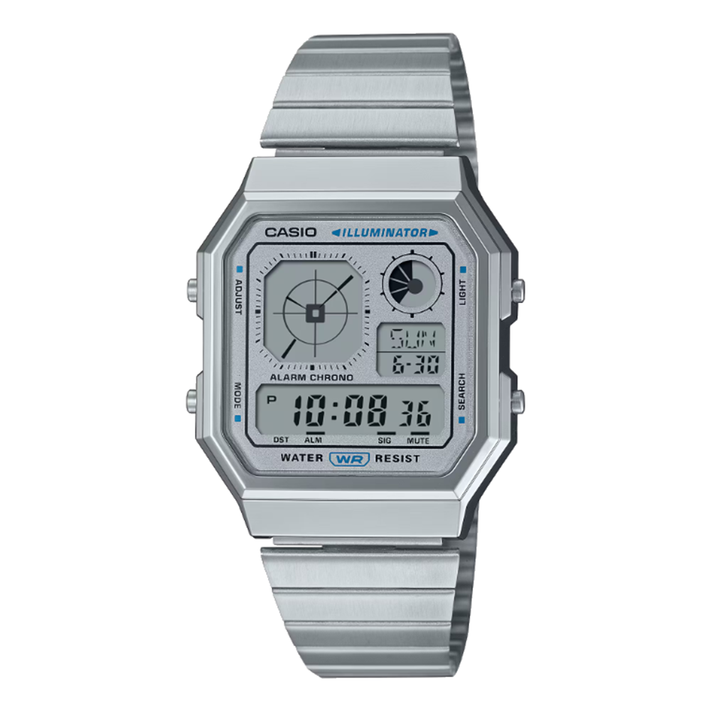 Casio A130WE-7A Watch Silver