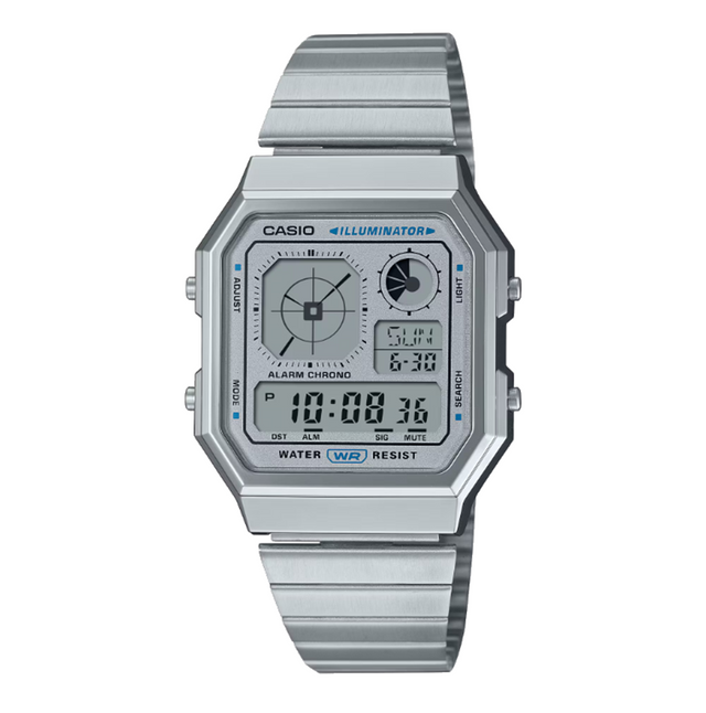 Casio A130WE-7A Watch Silver