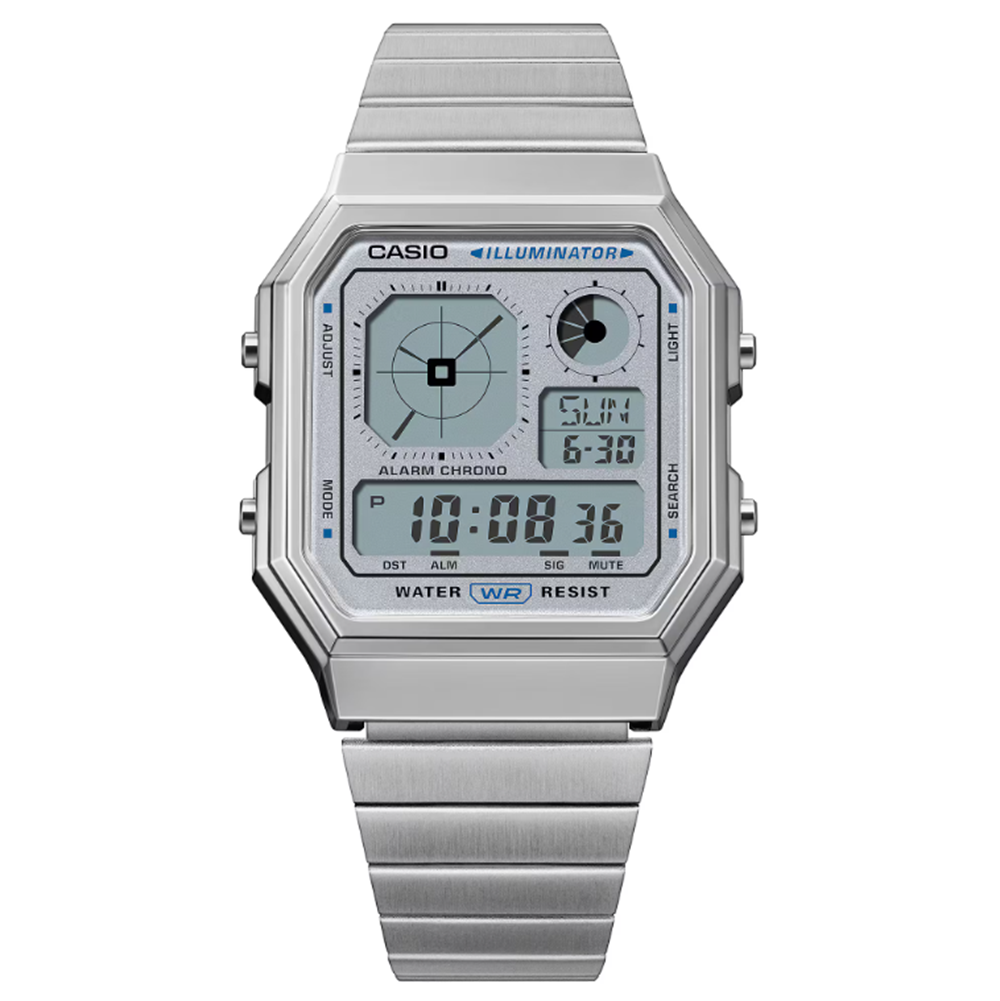 Casio A130WE-7A Watch Silver