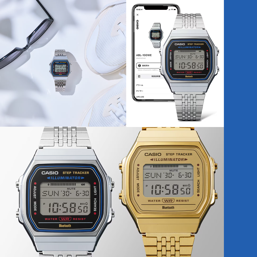 Casio ABL100WE-1AVT Watch Silver