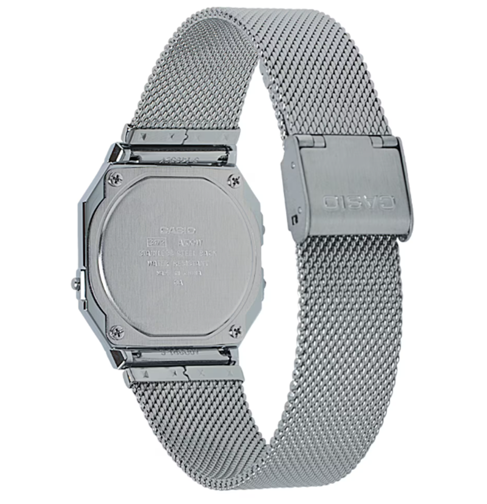 Casio A700WM-7AVT Watch Silver