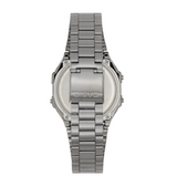 Casio A168WGG-1BVT Watch Silver Black