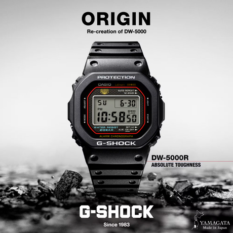 Gshock DW5000R-1A Watch Black