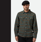 Brixton Bowery Flannel Ocean