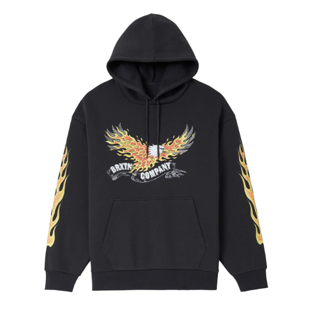 Brixton Blazing Hoodie Black L