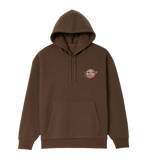 Brixton Heyward Hoodie Walnut Brown