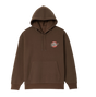 Brixton Heyward Hoodie Walnut Brown