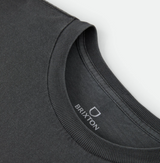 Brixton Rockton Standard SS Tshirt Black Washed