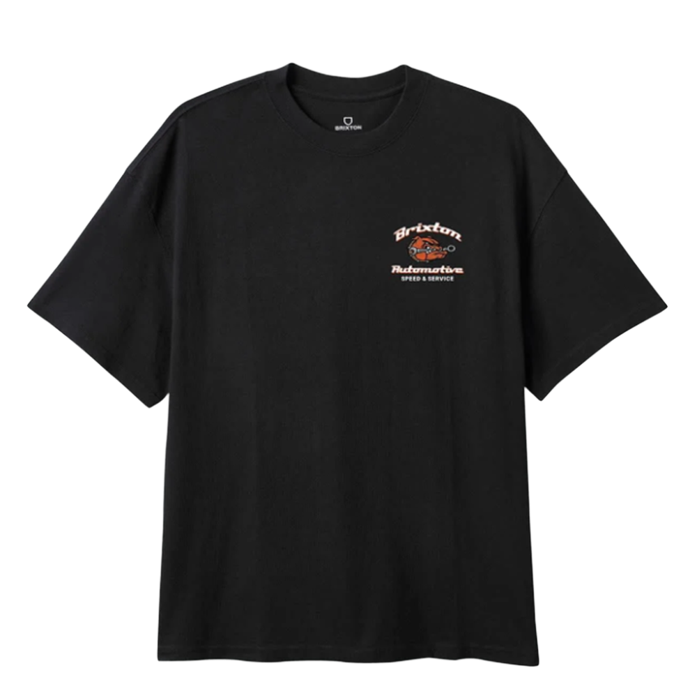 Brixton Brewster Oversized SS Tshirt Black