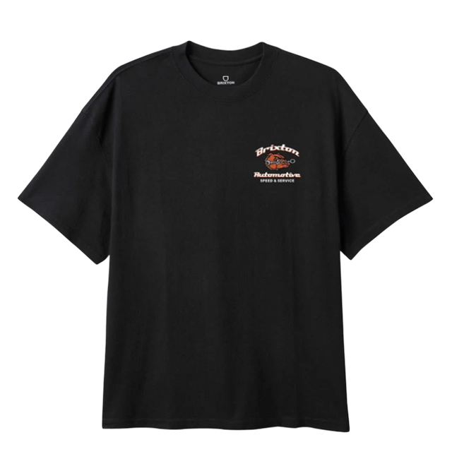 Brixton Brewster Oversized SS Tshirt Black