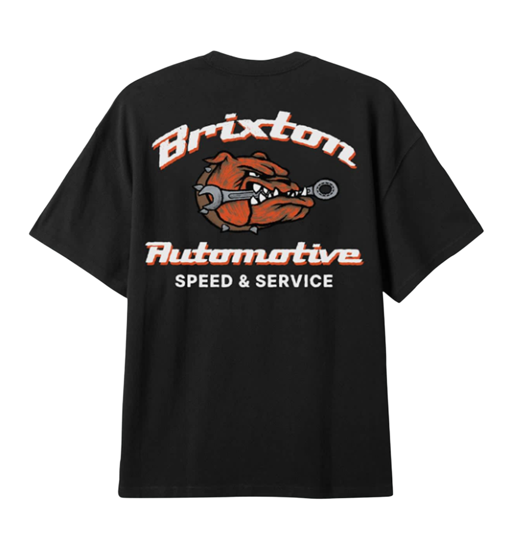 Brixton Brewster Oversized SS Tshirt Black