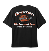 Brixton Brewster Oversized SS Tshirt Black