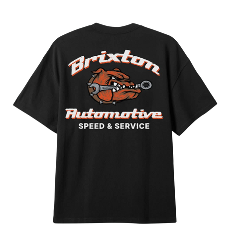 Brixton Brewster Oversized SS Tshirt Black