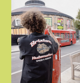 Brixton Brewster Oversized SS Tshirt Black