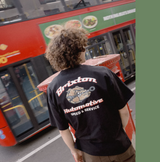 Brixton Brewster Oversized SS Tshirt Black