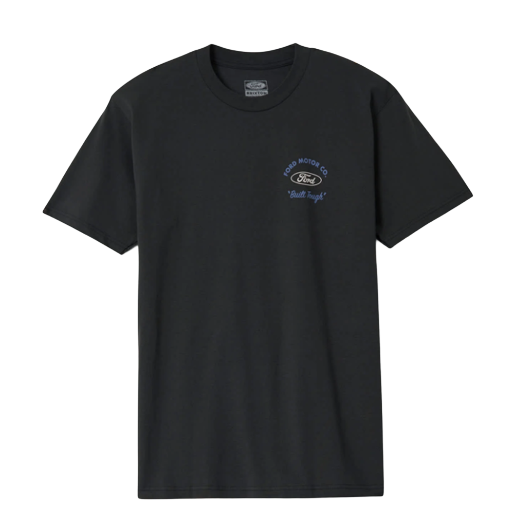 Brixton Ford Built Tough 4x4 SS Tshirt Burnt Rubber XL