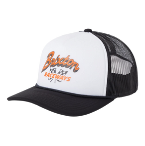 Brixton Clemont Trucker Hat Black White