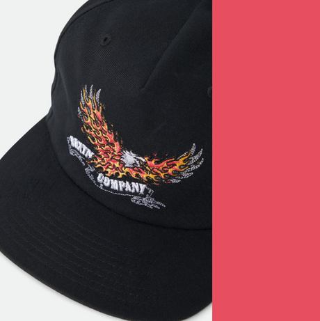 Brixton Blazing Hat Snapback Black